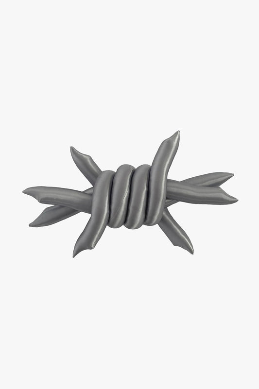 Shy Talaga Petite 'Barb' Pillow in Silver