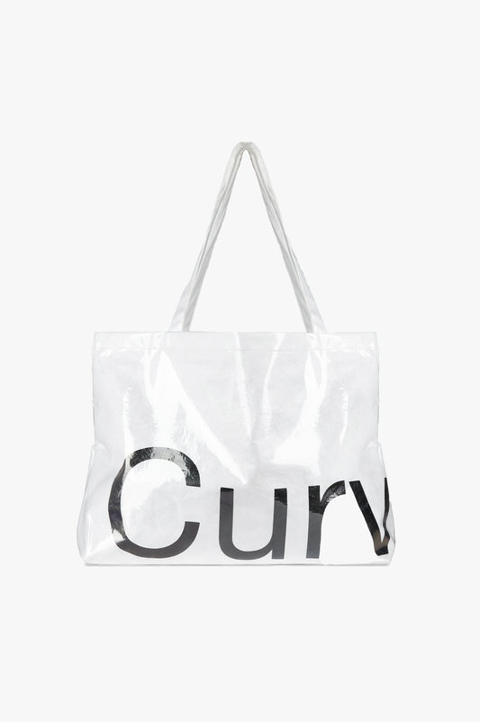 Curves 'Tyvek' Large Tote in White