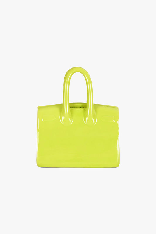 Curves 'Money Bag' Piggy Bank in Chartreuse