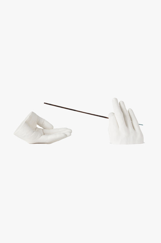 Curves 'Casted Hands' Incense Holder
