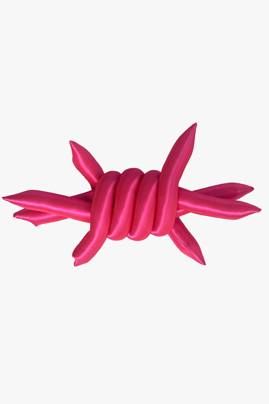 Shy Talaga Classic 'Barb' Pillow in Barbie Pink