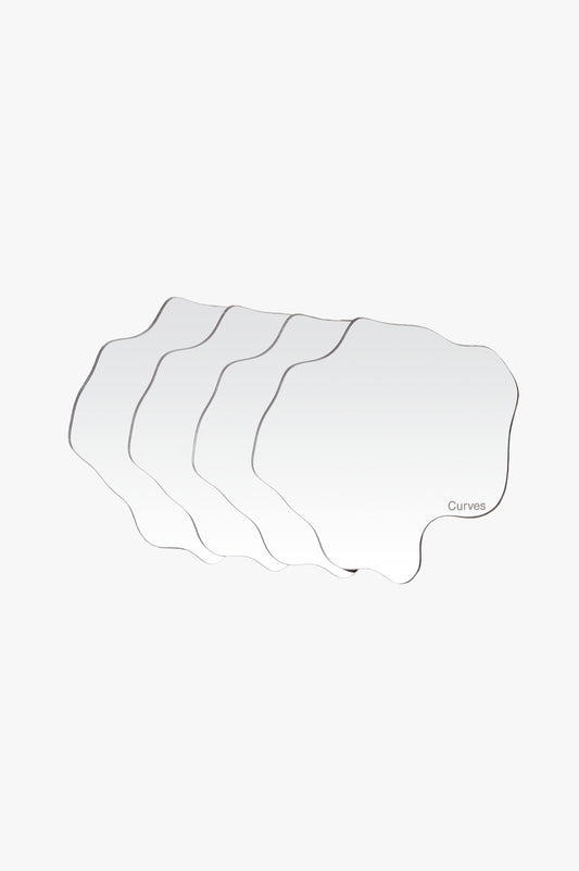 Curves 'Spill' Coasters (Set of 4)