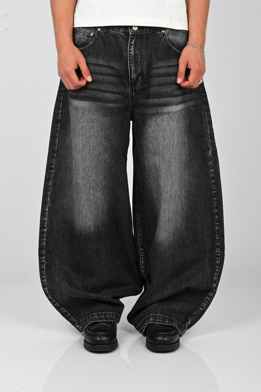 Checks 'Puddle' Jeans in Black Wash