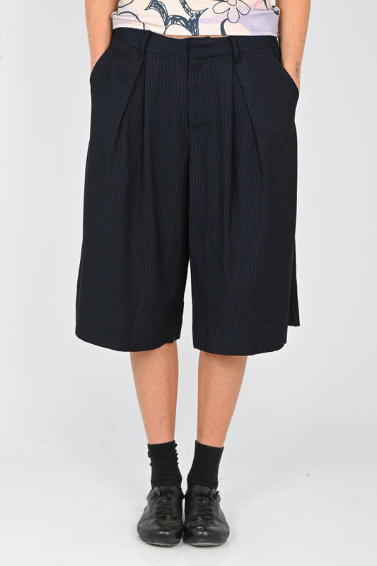 Arthur Tailored Culotte in Midnight