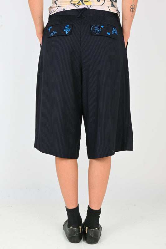 Arthur Tailored Culotte in Midnight