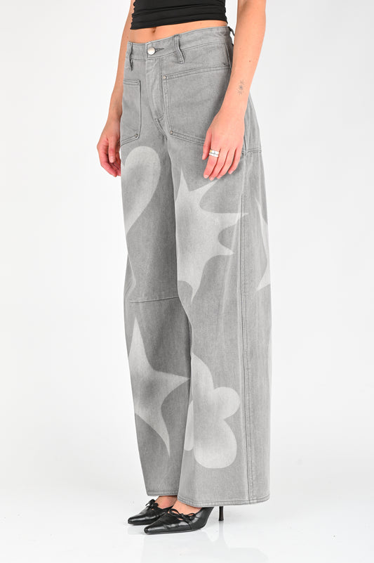 Arthur 'Stencil Barrel' Jean in Stone Stencil