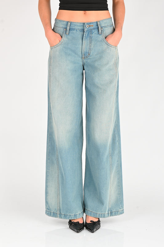 Arthur Straight Leg Jean in Vintage Blue