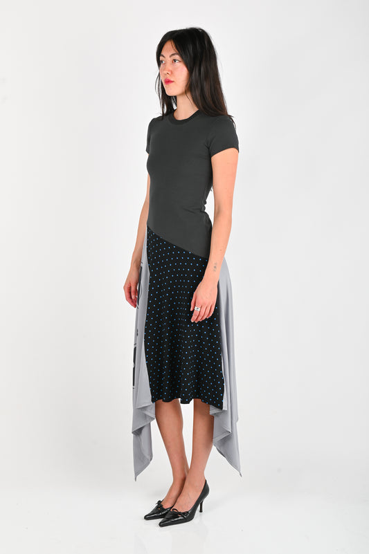 Arthur 'T-Shirt' Drape Dress