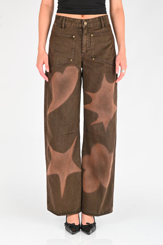 Arthur 'Stencil Barrel' Jean in Mud Stencil