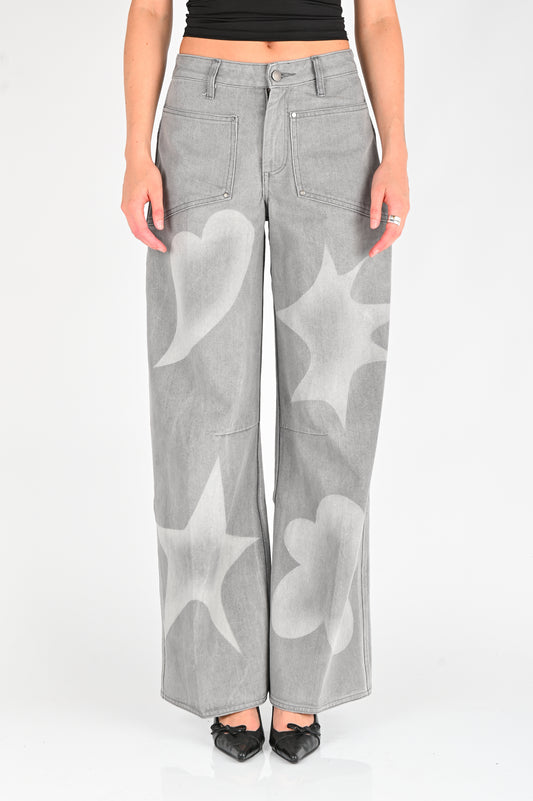 Arthur 'Stencil Barrel' Jean in Stone Stencil