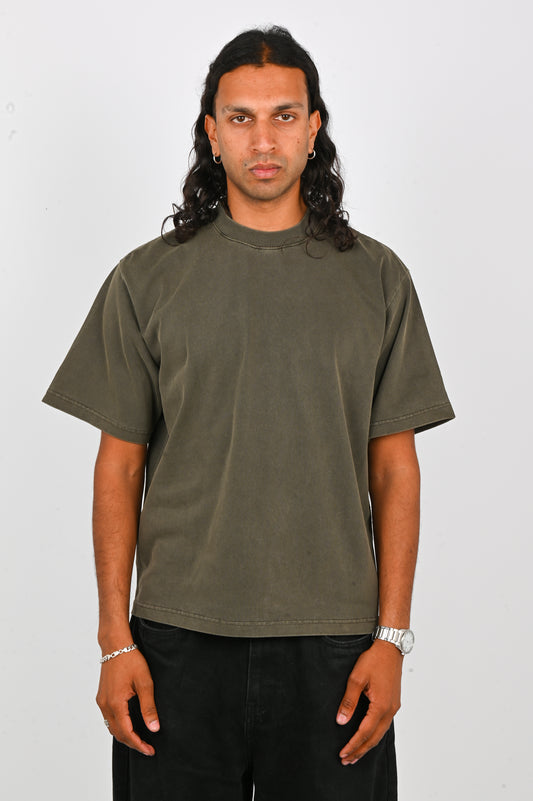 Beach Brains 'Dream' Tee in Fatigue