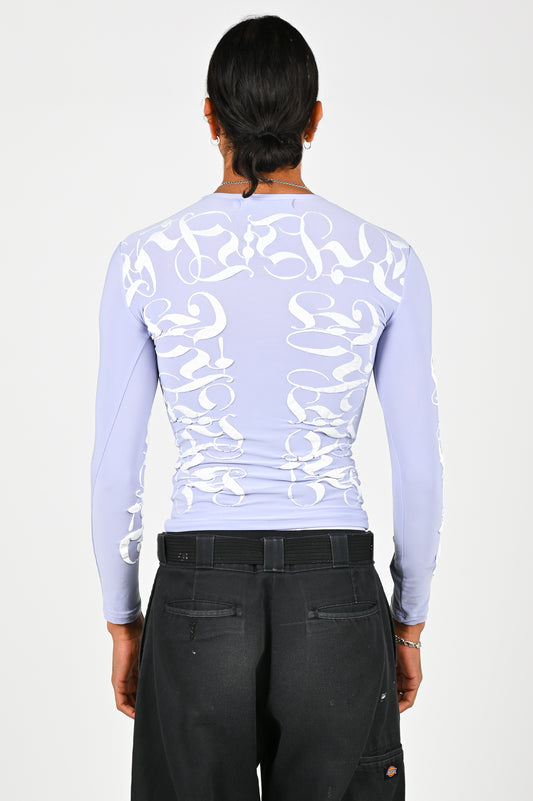 Posture Compression Long Sleeve in Sky