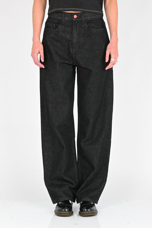 BeWider 'Super Loose' Jeans in Washed Black