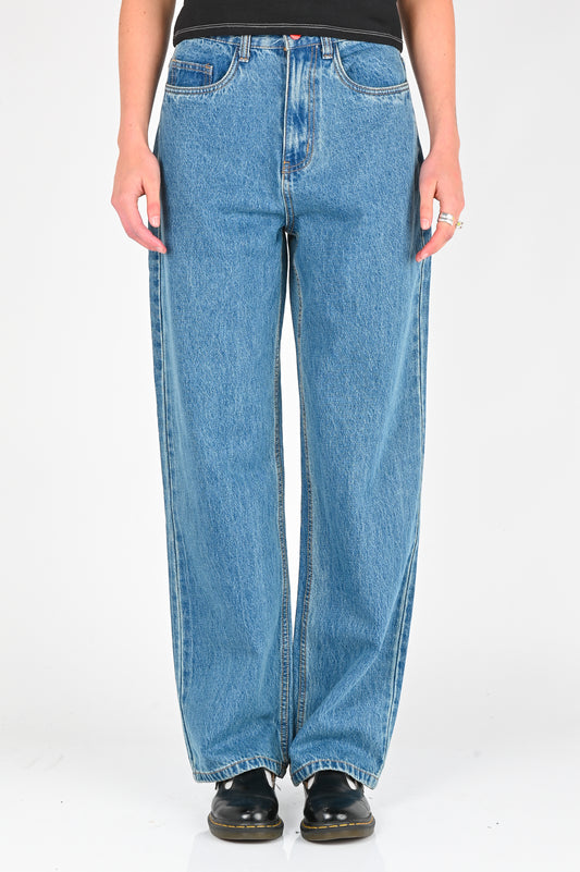 BeWider 'Super Loose' Jeans in Medium Blue
