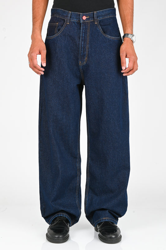 BeWider 'Super Loose' Jeans in Dark Blue