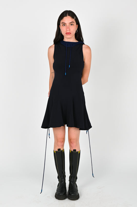 B-R-B 'Space Sailor' Dress in Ink & Navy