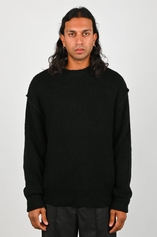 Beach Brains 'Session' Knit in Black