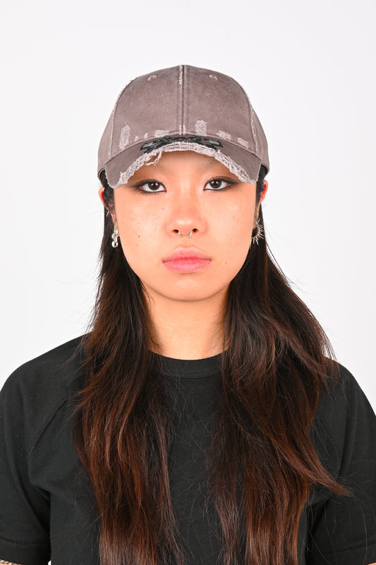 Skyline Grey Purple Cut Off Brim