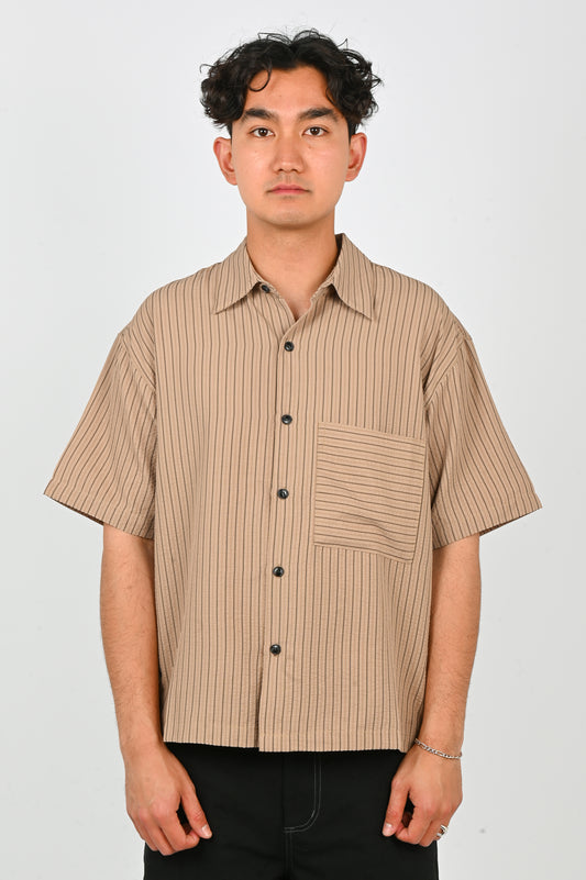 Candice 'Tavern' Shirt in Brown