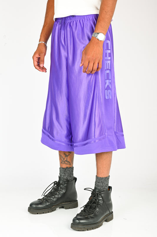 Checks 'Hooper' Shorts in Purple