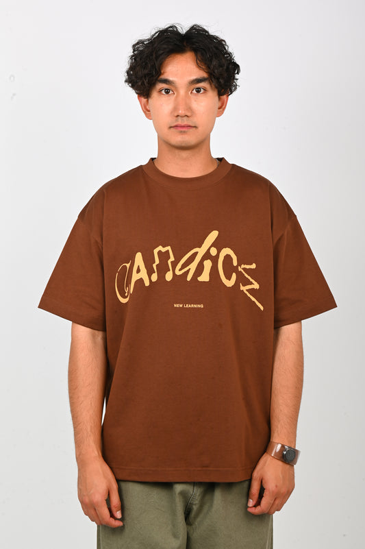 Candice 'Trivial' Tee in Brown