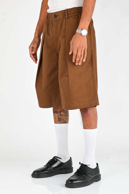 Checks 'Hakama' Shorts in Brown
