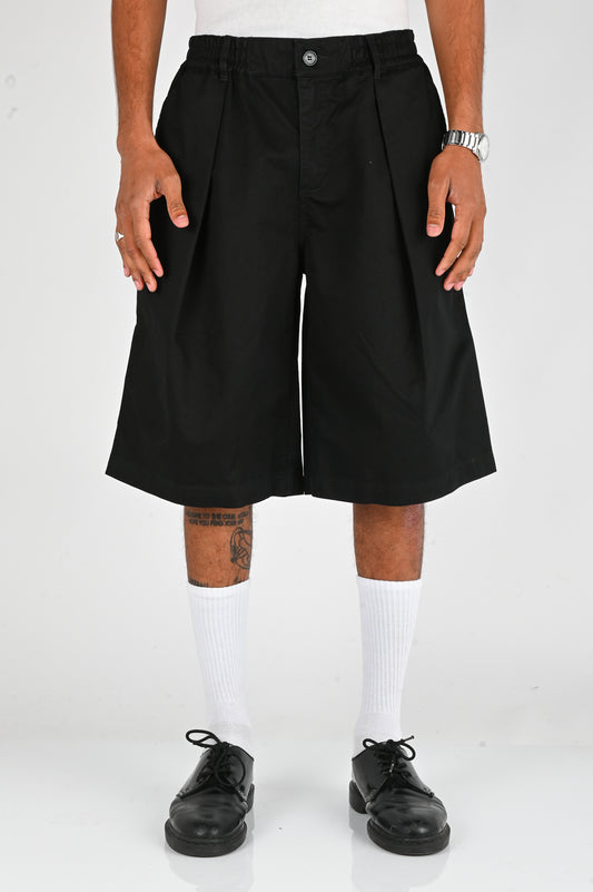 Checks 'Hakama' Shorts in Black