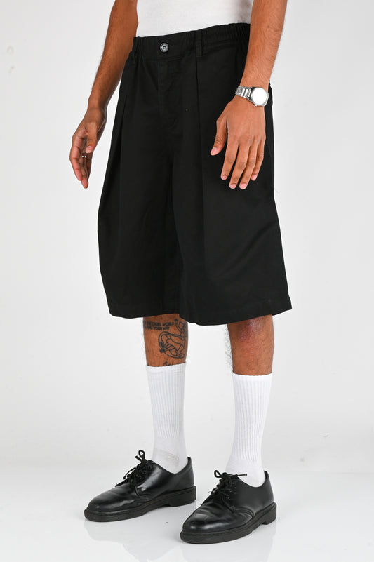 Checks 'Hakama' Shorts in Black