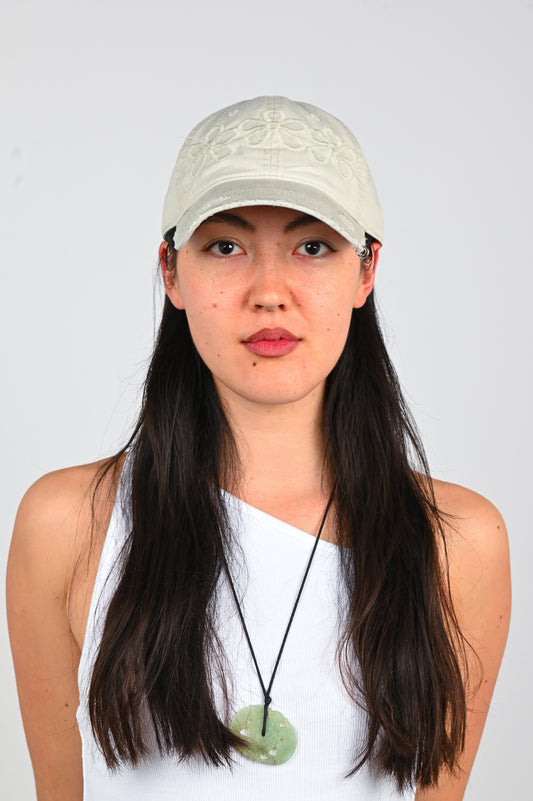Die Horny 'Faded Bone Daisies' Cap