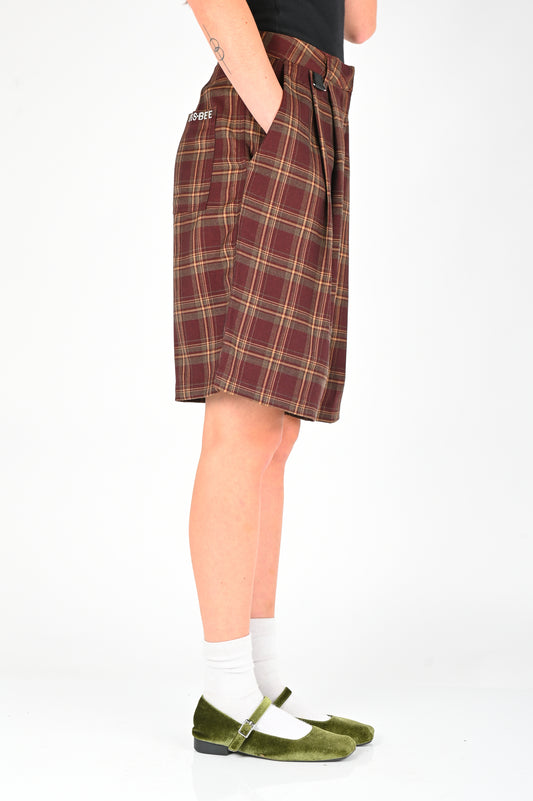 ESS·BEE Tartan Suit Short