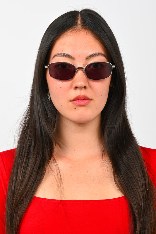 Hot Futures 'Blaze' Sunglasses in Silver