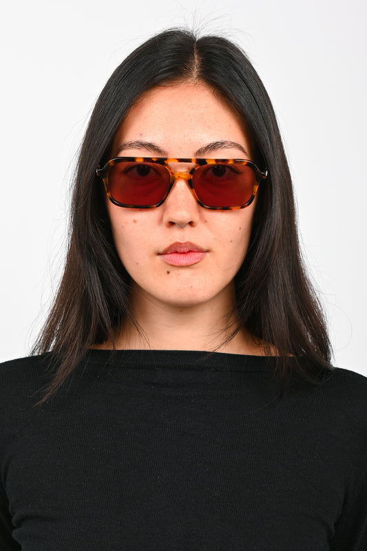 Hot Futures 'Dime' Sunglasses in Tortoiseshell Brown