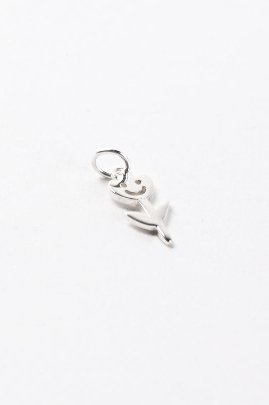 Jake Cheeseman Silver 'Smiley Tulip' Pendant
