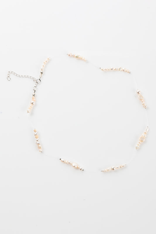 Nadia Ridiandries 'In This Space' Necklace In White