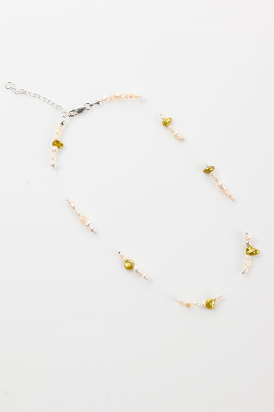 Nadia Ridiandries 'In This Space' Necklace In Green