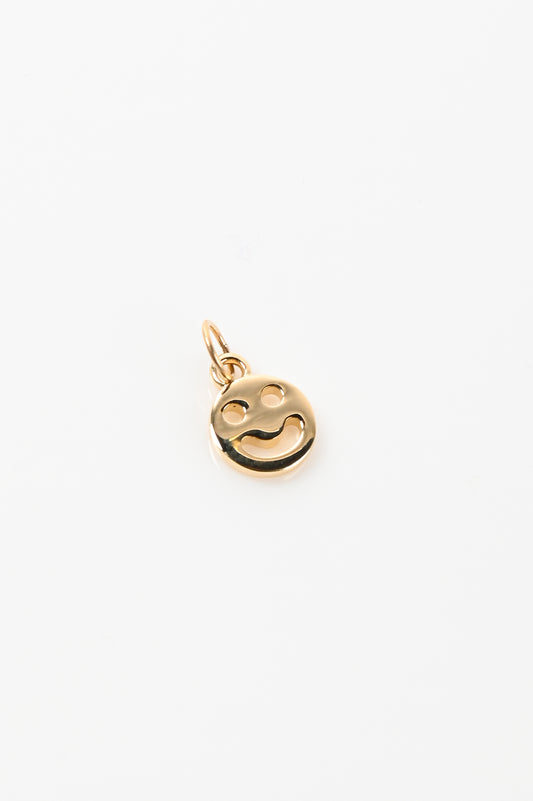 Jake Cheeseman Gold 'Smiley' Pendant