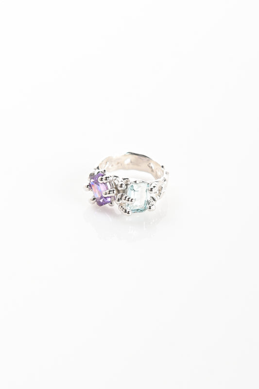 Sacreflux 'Messy Mix' Ring #60