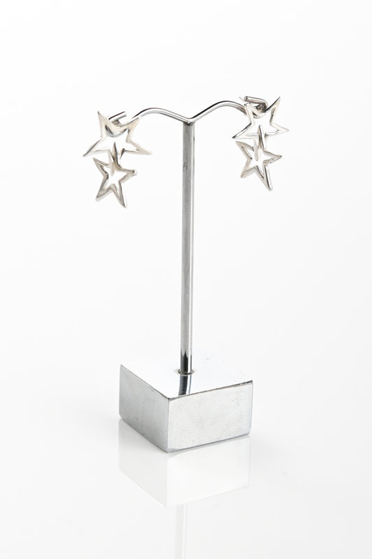 Kick In The Eye Silver 'Superstar' Earring