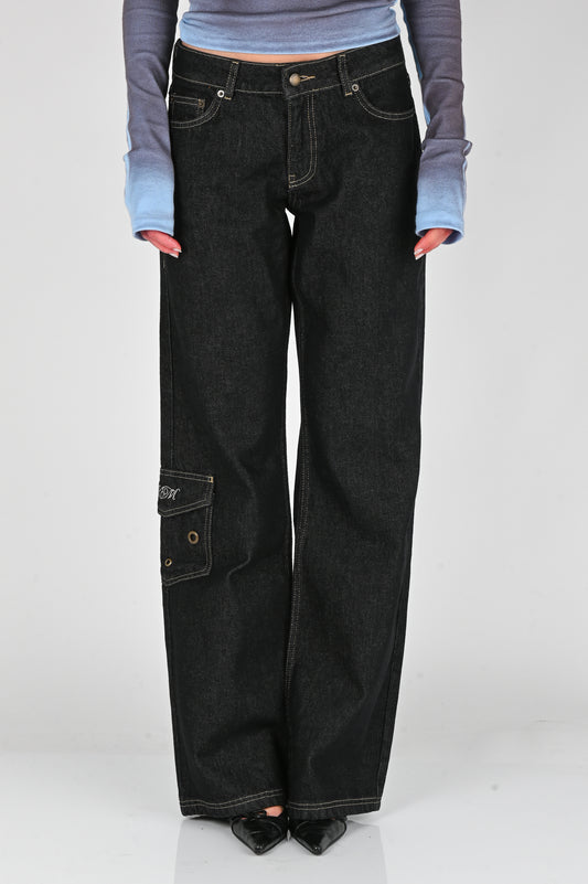 Kernemilk 'Ally' Jeans in Salt & Pepper