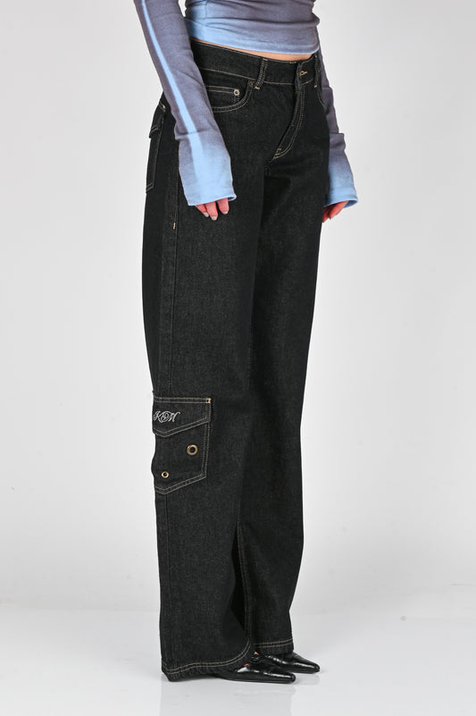 Kernemilk 'Ally' Jeans in Salt & Pepper