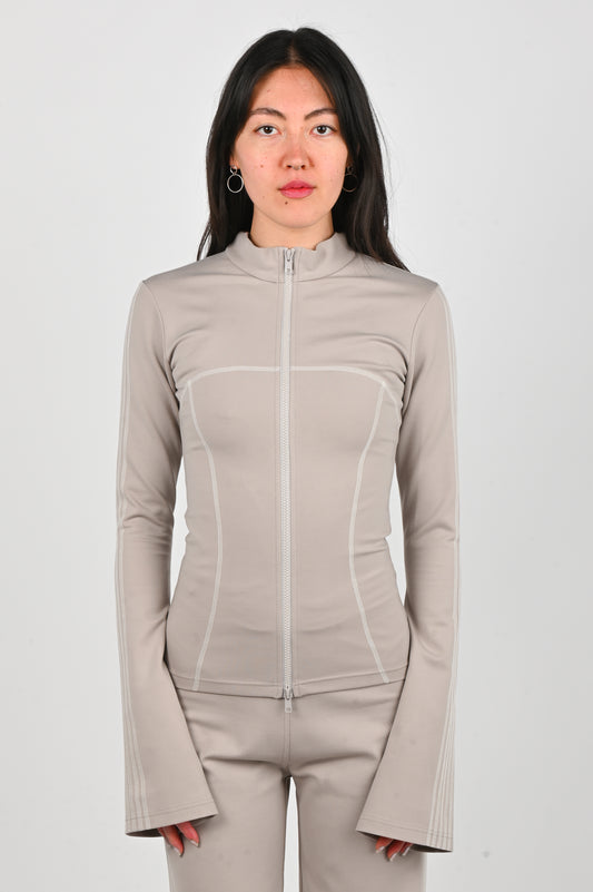 Kernemilk 'Zoe' Track Blouse in Beige