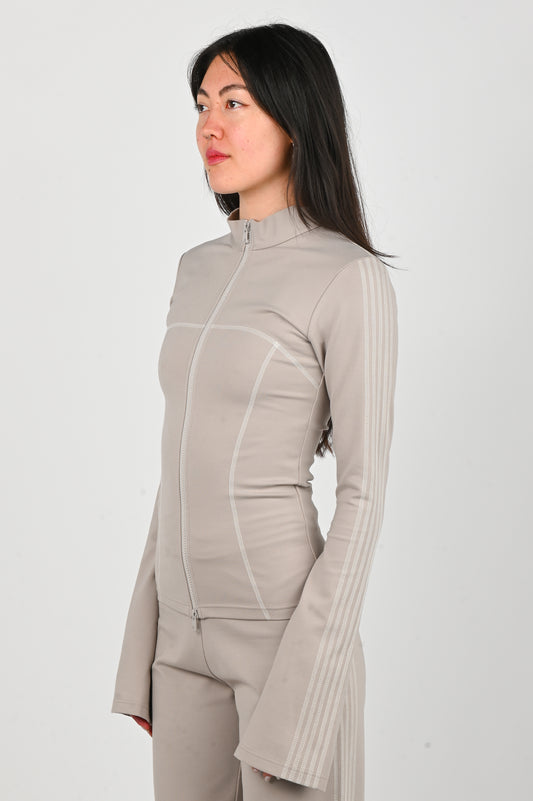 Kernemilk 'Zoe' Track Blouse in Beige