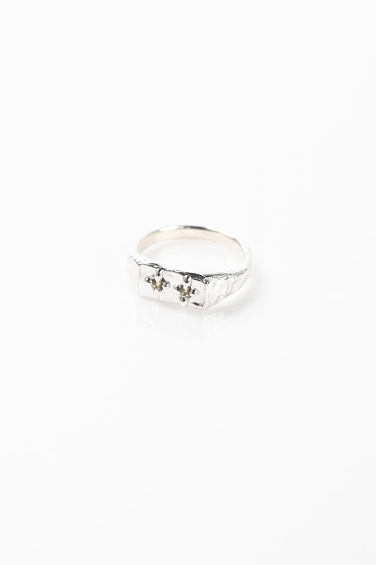 Studio Zali 'Lime Slab' Ring