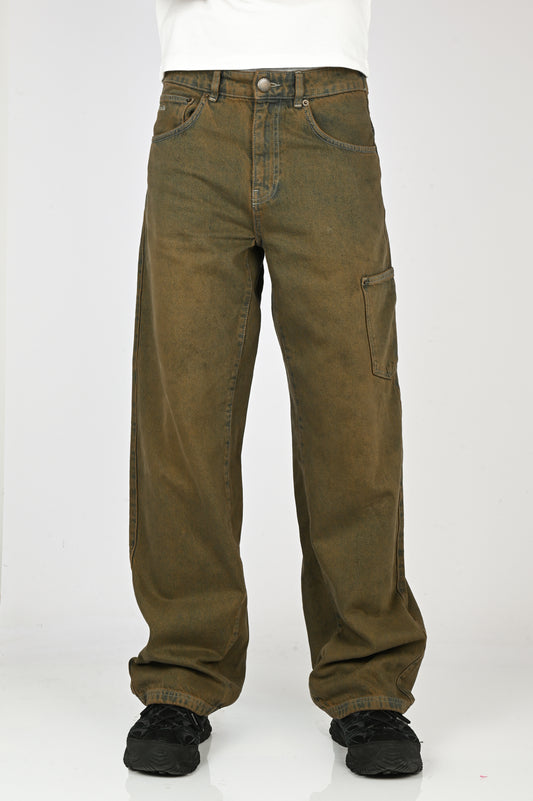 Kernemilk 'Karlo' Jeans in Dark Green