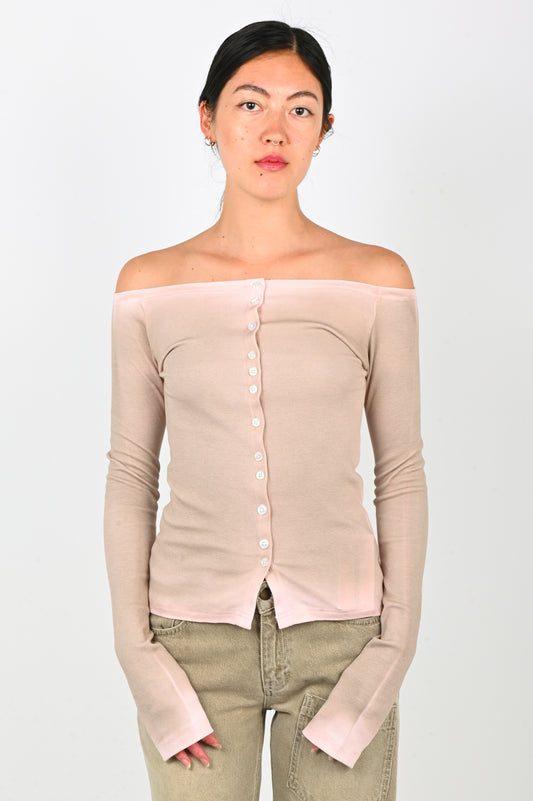 Kernemilk 'Matilda' Cardigan in Light Pink