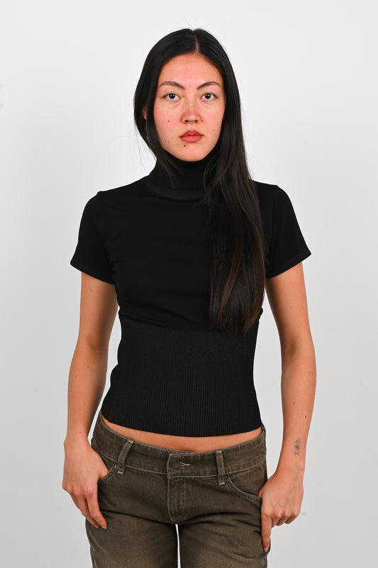 Kernemilk 'Amy' Tshirt in Dark Brown