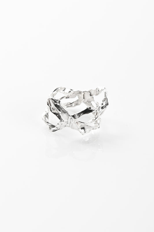 Nadia Ridiandries 'Burnt Bow' Ring