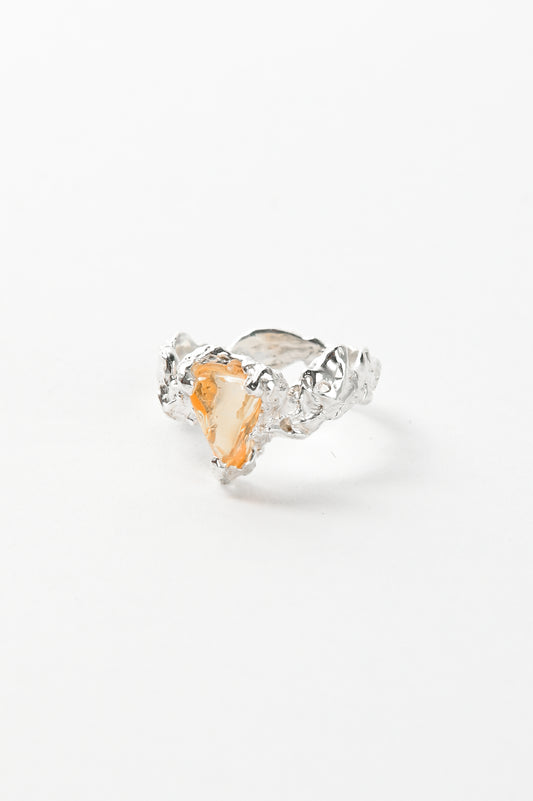 Nadia Ridiandries 'Ignite' Ring With Yellow Opal