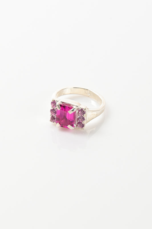 Oliver Thomas 'Priscilla' Ring With Pink Sapphire
