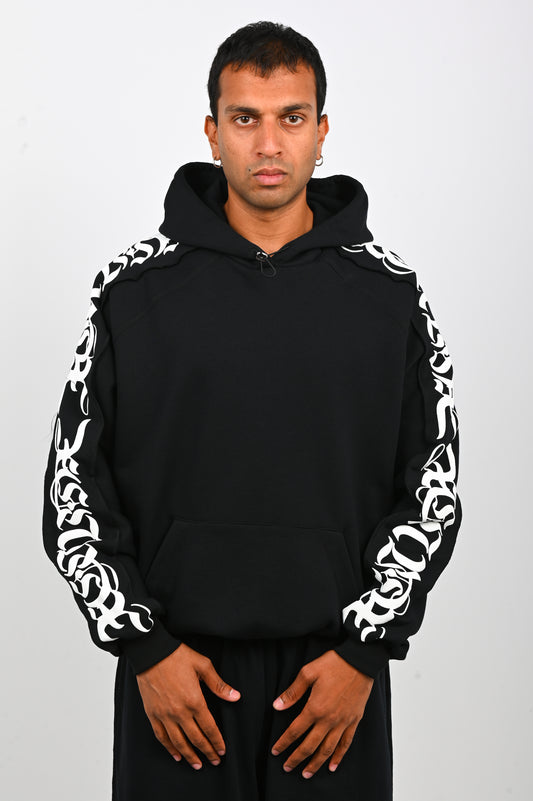 Posture Hood in White Panel